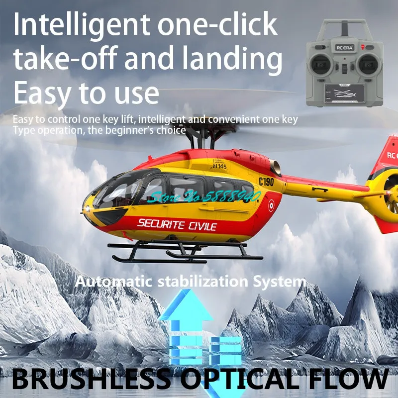 Rc Helicopter Electric - Elicottero RC Professionale Flybarless con Doppio