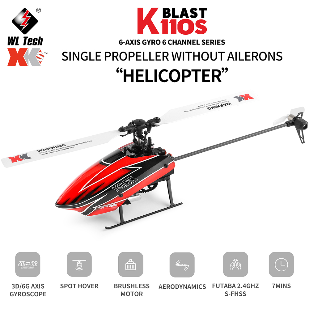 Wltoys XK K110S 6CH 3D 6G Syst - Rc Helicopter Gyro recensione e prezzo